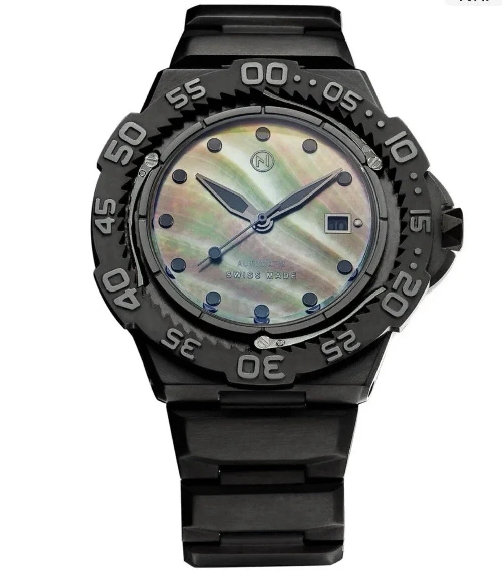Nove Trident Automatic G002-02 46mm Black Watch
